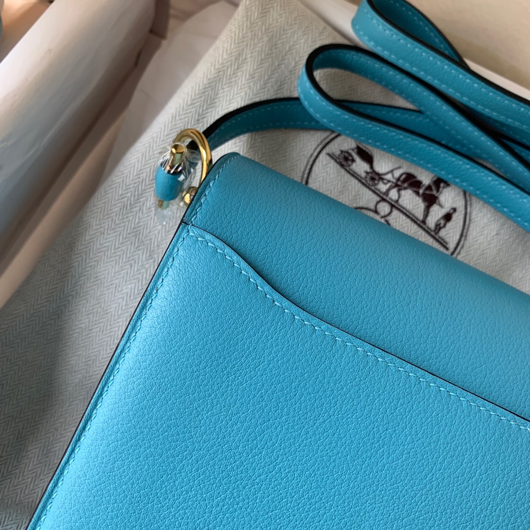 에르메스 룰리스18 노던블루 금장 에버컬러